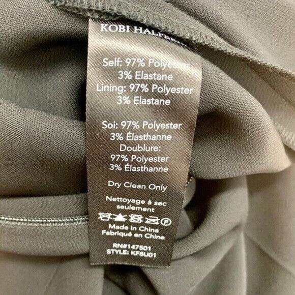 NWT Kobi Halperin Chasidy Black Halter Neck Jumpsuit $598 Size 14 - Picture 5 of 6